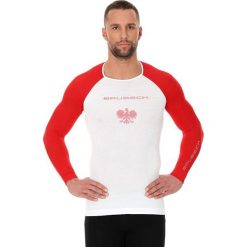 Brubeck Koszulka męska 3D Husar PRO z długim rękawem biało-czerwona r. XXL (LS13190). Bluzki z długim rękawem marki Brubeck. Za 124.99 zł.