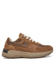 S.W.C Stepney Workers Club Sneakersy Amiel S-Strike YP03205 Brązowy. Brązowe buty sportowe casual S.W.C Stepney Workers Club, bez wzorów, ze skóry, bez zapięcia. Za 499.99 zł.