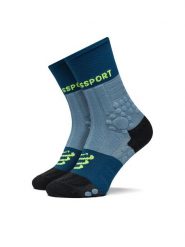 Compressport Skarpety wysokie unisex Pro Racing Socks Winter Trail SCRU2045 Niebieski. Niebieskie skarpetki sportowe Compressport, bez wzorów, z materiału. Za 109.99 zł.