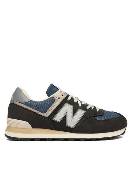 New Balance Sneakersy U574SGG M Czarny. Czarne buty sportowe casual New Balance, bez wzorów, z nubiku, bez zapięcia. Za 499.99 zł.
