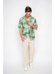 Secret du Lin Lniane spodnie w kolorze kremowym rozmiar: 44. Brązowe spodnie materiałowe Secret du Lin, na co dzień, bez wzorów, ze lnu, klasyczne, z standardowym stanem. Za 118.01 zł.