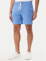 Polo Ralph Lauren Szorty piżamowe 714965506013 Niebieski Slim Fit. Niebieskie szorty Polo Ralph Lauren, l, bez wzorów, z bawełny. Za 319.99 zł.
