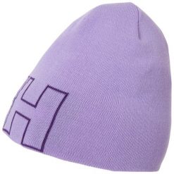 Czapka na zimę unisex Helly Hansen Outline Beanie. Fioletowe czapki zimowe Helly Hansen, bez wzorów. Za 69.99 zł.