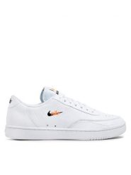 Nike Sneakersy Court Vintage Prem CT1726 100 Biały. Białe buty sportowe casual Nike, bez wzorów, ze skóry, bez zapięcia. Za 319.99 zł.
