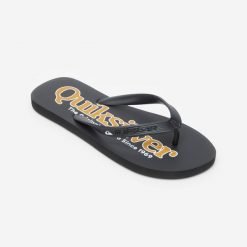 Japonki męskie Quiksilver Til 69 Java. Czarne japonki Quiksilver, bez wzorów, z kauczuku. Za 89.99 zł.