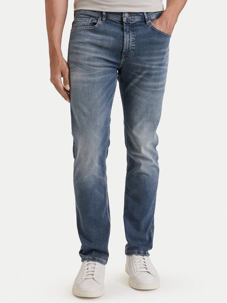 BOSS Jeansy Delaware 50564563 Szary ciemny Slim Fit. Szare jeansy Boss, m. Za 629.99 zł.