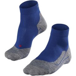 Skarpetki Falke RU4. Czarne skarpety Falke, bez wzorów, z materiału. Za 133.50 zł.
