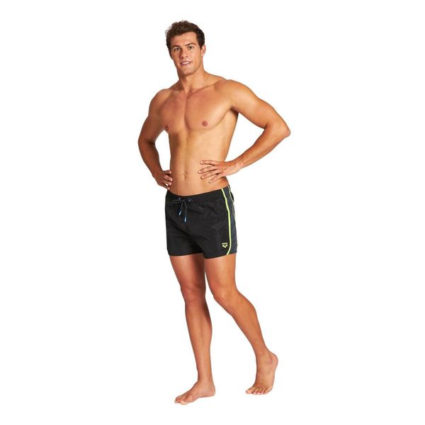 Szorty męskie spodenki kąpielowe na basen plażę Arena Barth X-Short. Czarne krótkie spodenki sportowe Arena, m, bez wzorów. Za 59.99 zł.