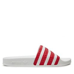 Klapki adidas. Czerwone klapki Adidas. Za 129.99 zł.