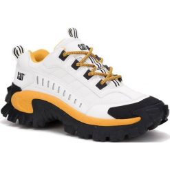 Buty do chodzenia Męskie Caterpillar Cat Intruder. Białe buty sportowe casual CATerpillar, bez wzorów, bez zapięcia. Za 399.99 zł.