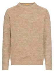 Camel Active Sweter w kolorze beżowym rozmiar: XL. Brązowe swetry nierozpinane Camel Active, xl, bez wzorów, z bawełny, bez kołnierzyka, bez ramiączek. Za 160.58 zł.