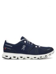 On Sneakersy Cloud 6 3MF10070692 Granatowy. Niebieskie buty sportowe casual On, bez wzorów, z materiału, bez zapięcia. Za 750.00 zł.