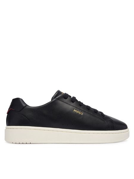HUGO Sneakersy Neston 50569002 Czarny. Czarne buty sportowe casual Hugo, bez wzorów, ze skóry, bez zapięcia. Za 799.99 zł.