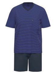 Ammann Piżama w kolorze granatowym rozmiar: 52. Niebieskie piżamy Ammann, bez wzorów, z bawełny, bez ramiączek. Za 86.99 zł.