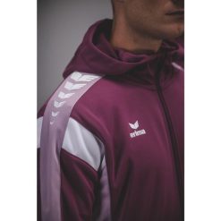 Kurtka treningowa Erima Celebrate 125 z kapturem, wielokolorowa dla juniorów. Czarne kurtki treningowe Erima, bez wzorów, z kapturem, do jazdy konnej. Za 329.99 zł.