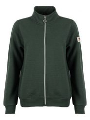 Roadsign Kurtka polarowa w kolorze ciemnozielonym rozmiar: M. Zielone kurtki Roadsign, m, bez wzorów, z polaru, bez kaptura. Za 96.14 zł.