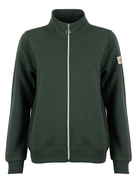 Roadsign Kurtka polarowa w kolorze ciemnozielonym rozmiar: M. Zielone kurtki Roadsign, m, bez wzorów, z polaru, bez kaptura. Za 96.14 zł.