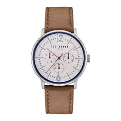Zegarek "TE15066004" w kolorze jasnobrązowym. Zegarki Ted Baker. W wyprzedaży za 269.95 zł.