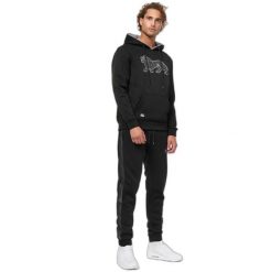 Bluza z kapturem Lonsdale Ashgrove. Czarne bluzy Lonsdale, m, bez wzorów, z poliesteru, z kapturem. Za 312.00 zł.