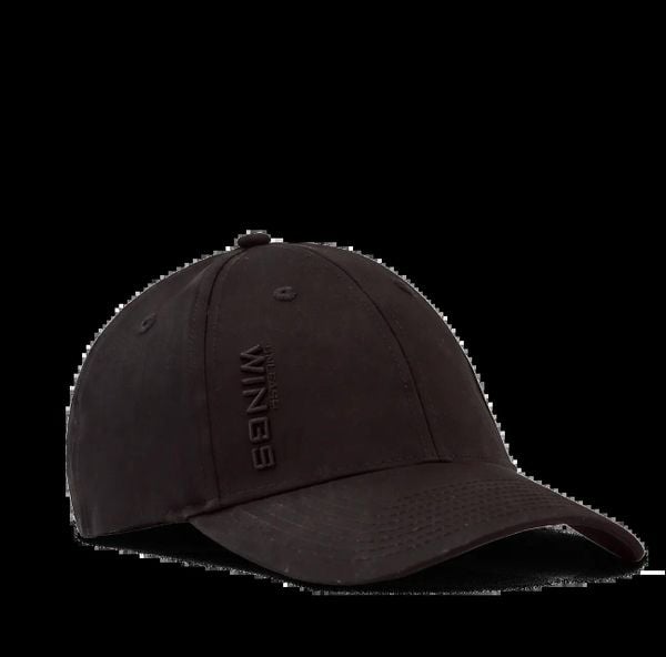 Czapka z daszkiem WINGS UNLEASH BLACK. Czarne czapki z daszkiem Wings, bez wzorów, z bawełny. Za 49.90 zł.