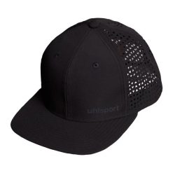 Czapka Trucker Uhlsport ID. Czarne czapki z daszkiem Uhlsport, bez wzorów. Za 166.50 zł.