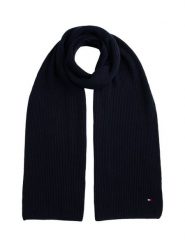 Tommy Hilfiger Szalik z zawartością kaszmiru Mężczyźni wełna ze strzyży niebieski, ONE SIZE. Niebieskie szaliki Tommy Hilfiger, bez wzorów, z dzianiny. Za 249.95 zł.