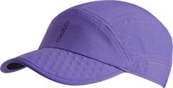 Czapka z daszkiem do biegania ODLO Performance Pro. Fioletowe czapki z daszkiem ODLO, na lato, bez wzorów, z elastanu. Za 189.99 zł.