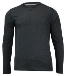 Ciemnoszary T-shirt (Koszulka) z Długim Rękawem, Longsleeve - Brave Soul, Męski. Szare bluzki z długim rękawem Brave Soul, l, bez wzorów, z bawełny, bez kołnierzyka, bez ramiączek. Za 54.00 zł.