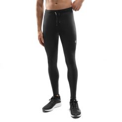 Męskie legginsy do biegania Fitness Siroko Savage. Czarne bielizna termoaktywna SIROKO, m, bez wzorów, z dzianiny, do biegania. Za 255.00 zł.