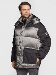 Armani Exchange Kurtka zimowa 6LZK34 ZNWHZ 7900 Szary Regular Fit. Szare kurtki Armani Exchange, na zimę, m, bez wzorów, z syntetyku, bez kaptura. Za 949.99 zł.