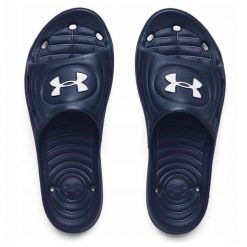 Klapki sportowe basenowe męskie Under Armour UA Locker IV. Niebieskie klapki Under Armour. W wyprzedaży za 89.99 zł.