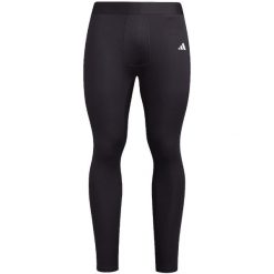 Legginsy męskie adidas TF Long Tight. Czarne bielizna termoaktywna Adidas, m, bez wzorów. Za 129.00 zł.