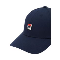 Czapka baseballowa 6-panelowa Fila Biella Logo. Niebieskie czapki z daszkiem Fila, z aplikacjami, z bawełny. Za 109.00 zł.