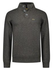 NEW ZEALAND AUCKLAND Sweter w kolorze antracytowym rozmiar: L. Czarne swetry nierozpinane New Zealand Auckland, l, bez wzorów, z bawełny, bez kołnierzyka, bez ramiączek. Za 222.45 zł.
