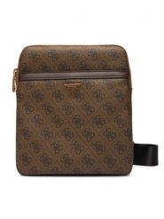 Guess Saszetka HMEVZL P2223 Brązowy. Brązowe torby na ramię Guess, z aplikacjami, ze skóry, bez dodatków. Za 329.99 zł.