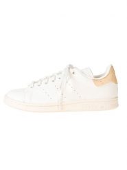 Adidas Skórzane sneakersy "Stan Smith Recon" w kolorze kremowym rozmiar: 40 2/3. Brązowe buty sportowe casual Adidas, bez wzorów, bez zapięcia. Za 233.87 zł.