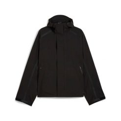 Kurtka z kapturem Puma x Heliot Emil. Czarne kurtki Puma, s, bez wzorów, z elastanu, z kapturem. Za 1,030.95 zł.