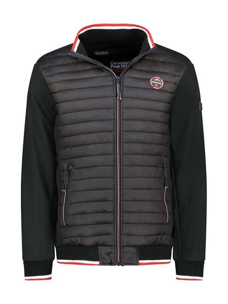 Canadian Peak Kurtka polarowa "Torinoeak" w kolorze czarnym rozmiar: XXL. Czarne kurtki Canadian Peak, xxl, z aplikacjami, z materiału, bez kaptura. Za 161.73 zł.