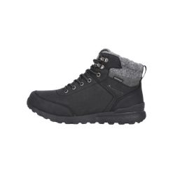 Buty zimowe Whistler Merotu. Czarne buty turystyczne WHISTLER, na zimę, bez wzorów, bez zapięcia. Za 340.00 zł.