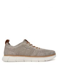 Bugatti Sneakersy 321-ASR01-6900 Beżowy. Brązowe buty sportowe casual Bugatti, bez wzorów, z materiału, bez zapięcia. Za 319.99 zł.