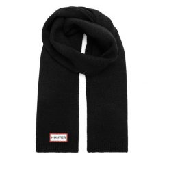 Szalik Hunter. Czarne szaliki Hunter, bez wzorów. Za 59.99 zł.