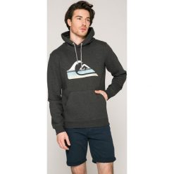 Quiksilver - Bluza. Czarne bluzy marki Quiksilver, z nadrukiem, z bawełny. W wyprzedaży za 179.90 zł.