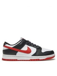 Nike Sneakersy Dunk Low Retro DV0833 108 Biały. Białe buty sportowe casual Nike, bez wzorów, ze skóry, bez zapięcia. Za 499.99 zł.