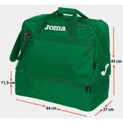 Torba Sportowa Joma Training III Zielona Średnia - Trwała i Przestronna. Zielone torby na ramię Joma, bez wzorów, na ramię, średnie, bez dodatków. Za 83.99 zł.