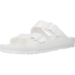 Klapki męskie Birkenstock Arizona Eva. Białe klapki Birkenstock, z materiału. Za 337.00 zł.