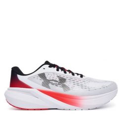Buty do biegania Under Armour. Białe buty do biegania Under Armour, bez wzorów, bez zapięcia, do biegania. Za 479.99 zł.