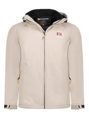 Canadian Peak Kurtka softshellowa "Tamigoloreak" w kolorze beżowym rozmiar: XXL. Brązowe kurtki outdoor i hardshell Canadian Peak, xxl, bez wzorów, bez kaptura. Za 167.95 zł.