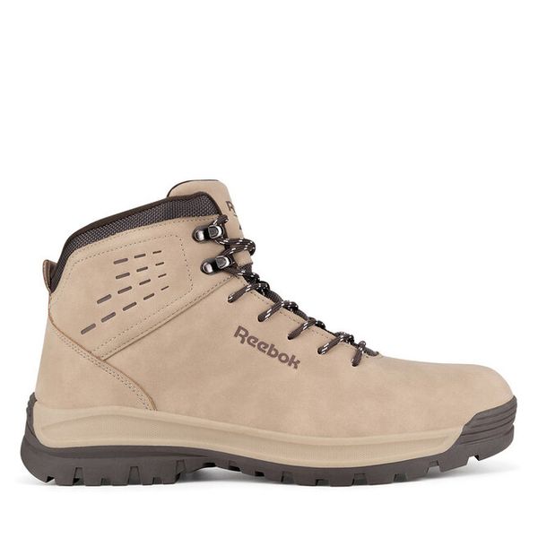 Trekkingi Reebok. Brązowe buty trekkingowe Reebok, bez wzorów, bez zapięcia. Za 329.99 zł.