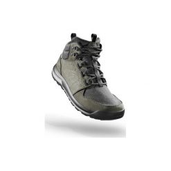 Buty turystyczne Nature NH500 Mid męskie. Brązowe buty turystyczne QUECHUA, bez wzorów, z gumy, bez zapięcia. Za 229.99 zł.