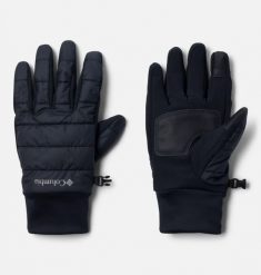 Rękawiczki sportowe męskie M Powder Lite II Glove. Czarne rękawiczki Columbia, bez wzorów, z materiału. Za 179.99 zł.